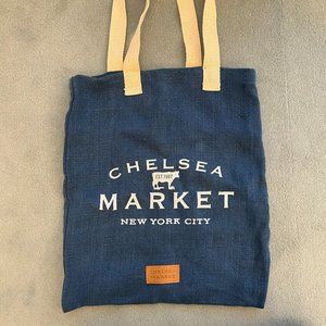 Chelsea Market New York NY Tote Fabric Shopping Bag